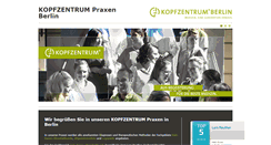 Desktop Screenshot of kopfzentrum-berlin.com